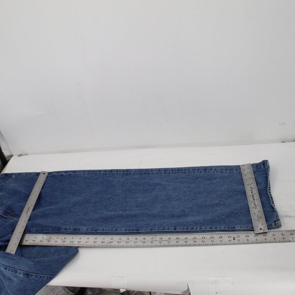 SilverLake Jeans Womens 26 29x32 Taylor Wide Leg Pleated High Rise Made in USA - Picture 9 of 16